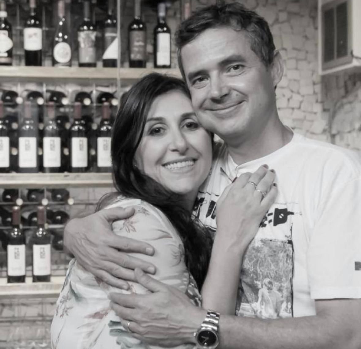 Bya e Rodrigo, casal de padrinhos